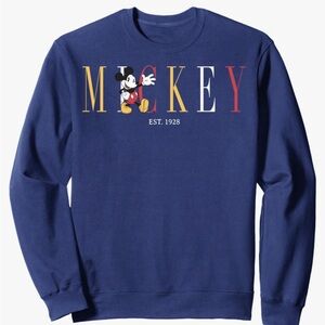 Disney Mickey Mouse Blue Sweater